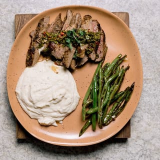 Grass-Fed Flank Steak Plate