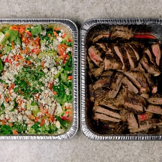 Black & Blue Salad with Grass-Fed Steak