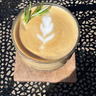 Rosemary Vanilla Latte