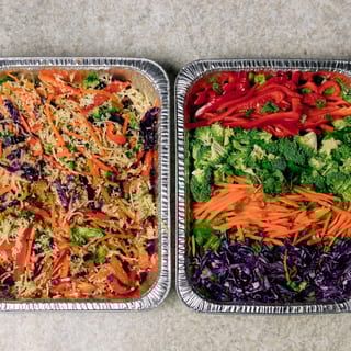 Thai Crunch Salad & Thai Stir Fry